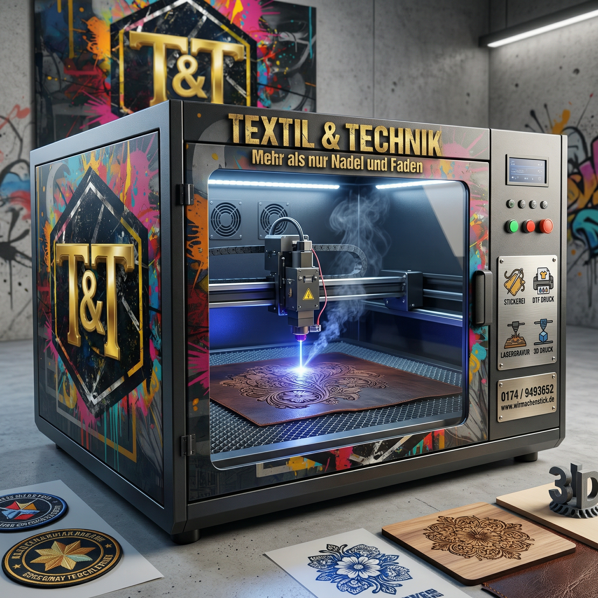 Lasergravur Beispiele